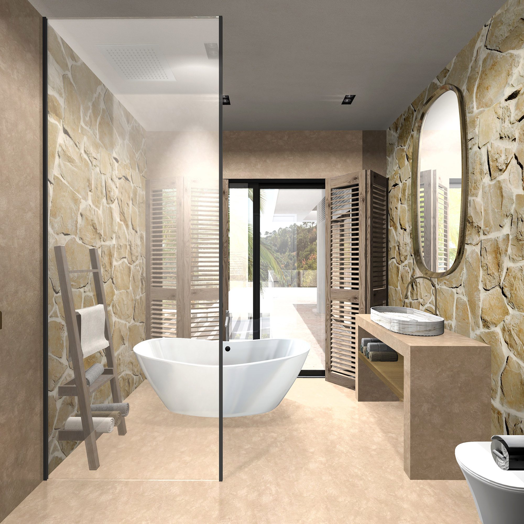 badkamer bathroom 3D