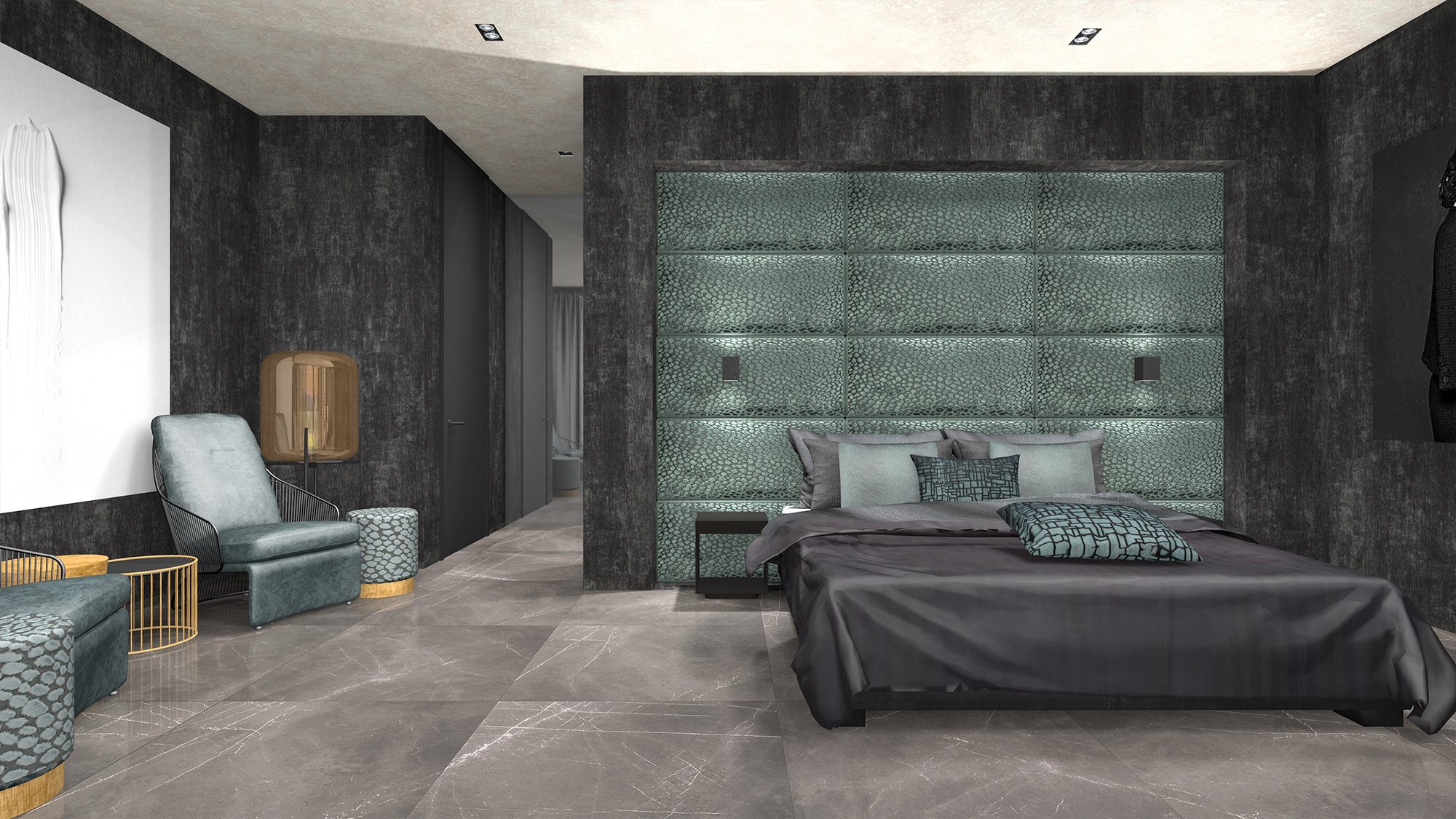 Villa Soho interieur 3D